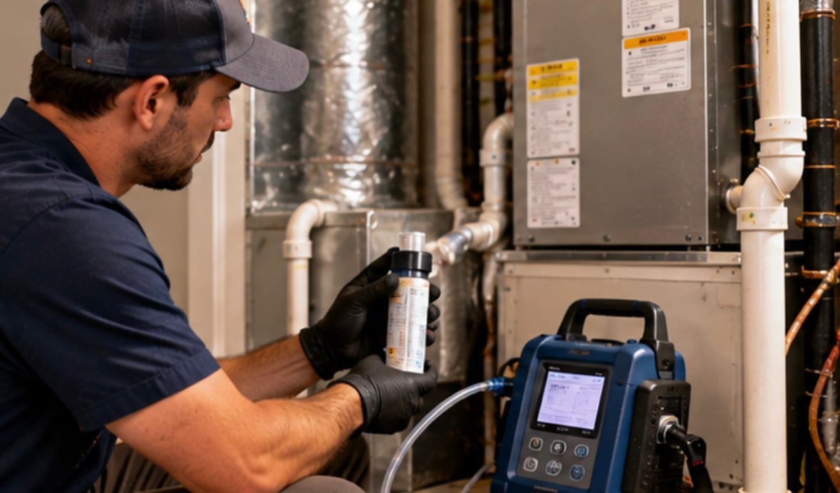 Home Air Quality Monitor or Professional Test: What Each One Actually Tells You